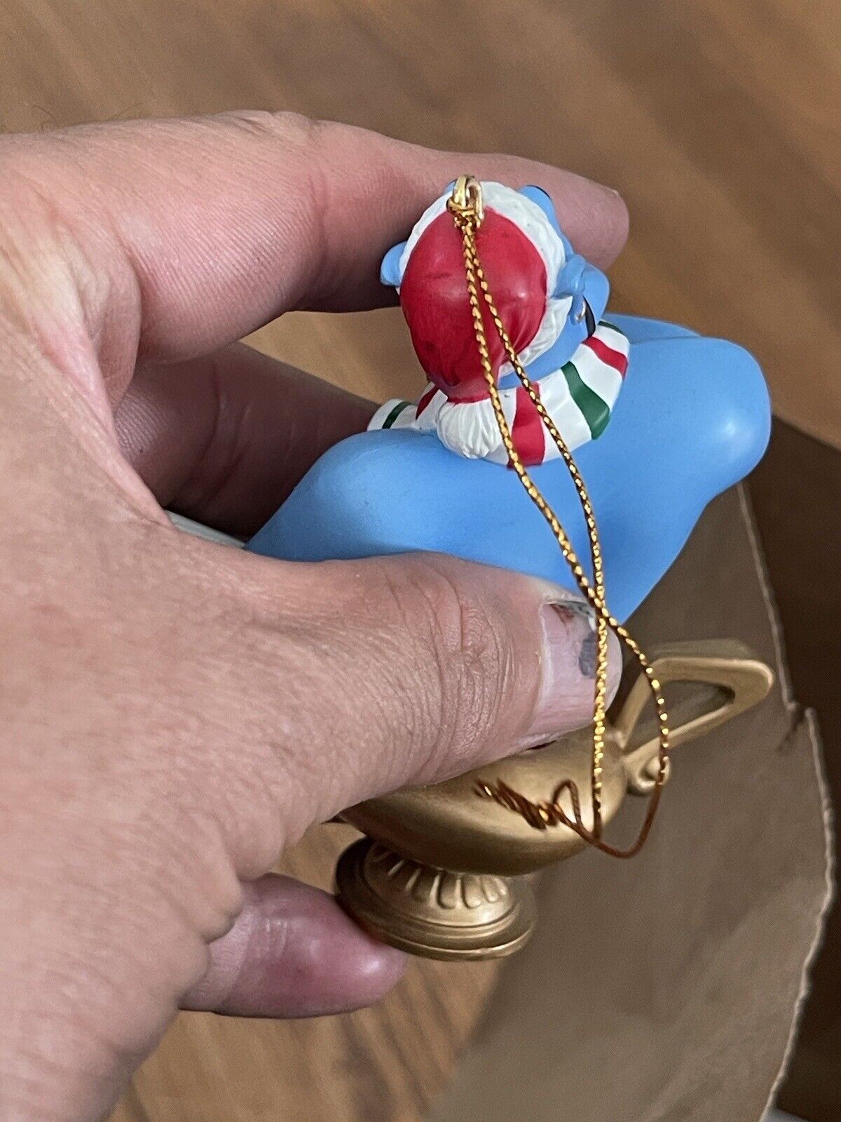 Disney 022901 DCO Aladdin Christmas Ornament - Genie in Lamp