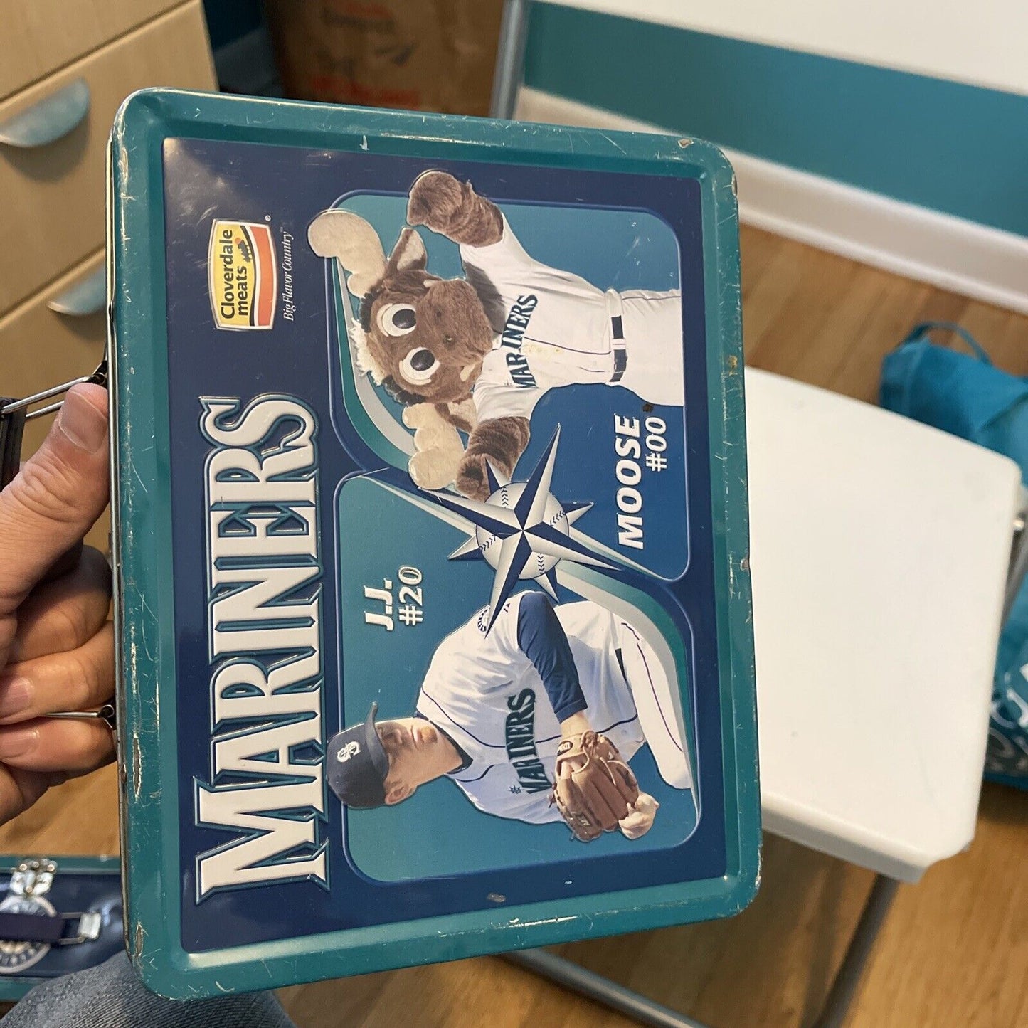 2007 Seattle Mariners Cloverdale Meats Metal Lunch Box (14)