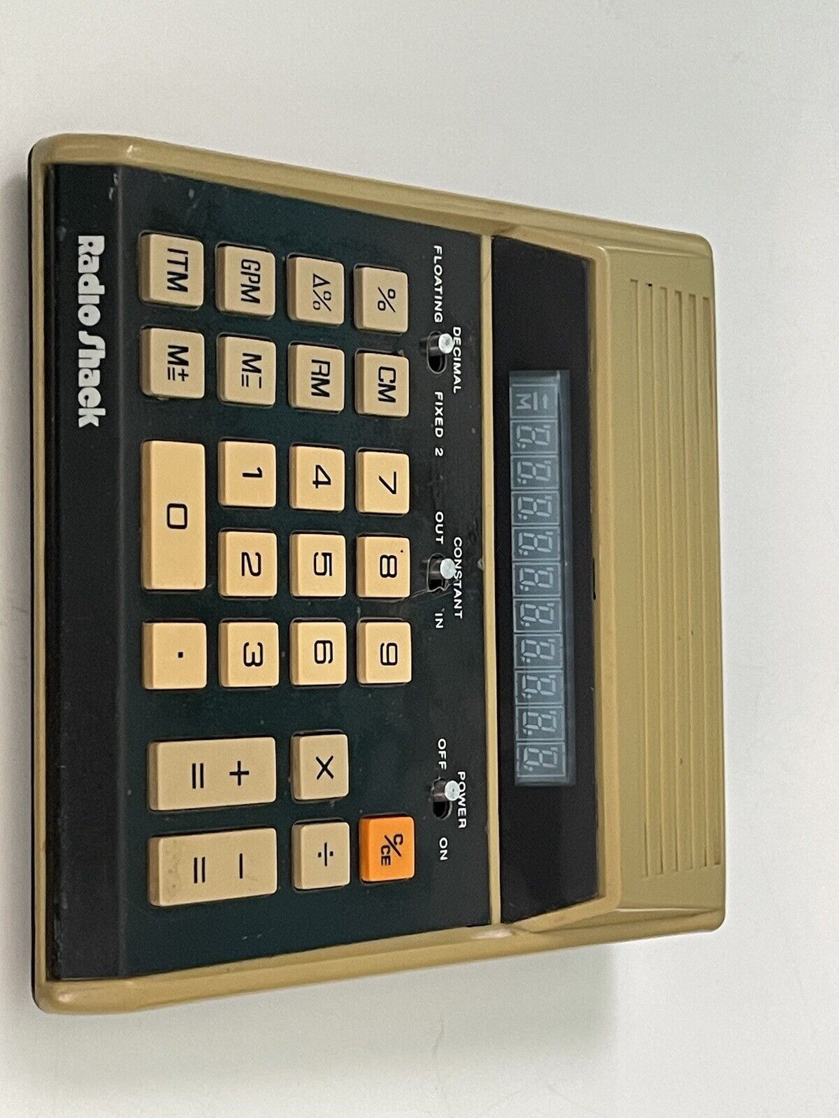 Radio Shack model EC-2001 Vintage Calculator-tested, works