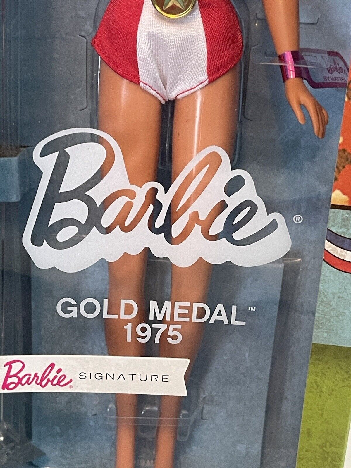 Malibu Barbie Signature Gold Medal Doll 1975 Reproduction Mattel  NRFB NEW