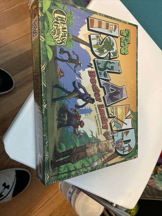 Island of Doctor Lucky Board Game SEALED UNOPENED