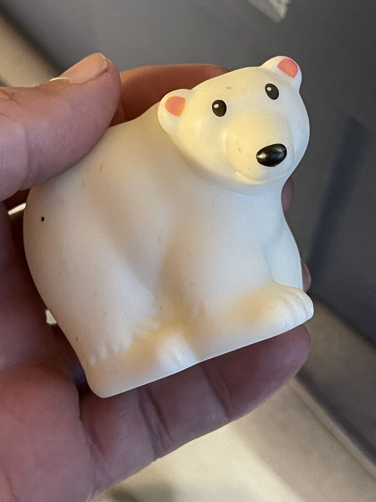 Fisher Price Little People Zoo Polar Bear Toy Figure