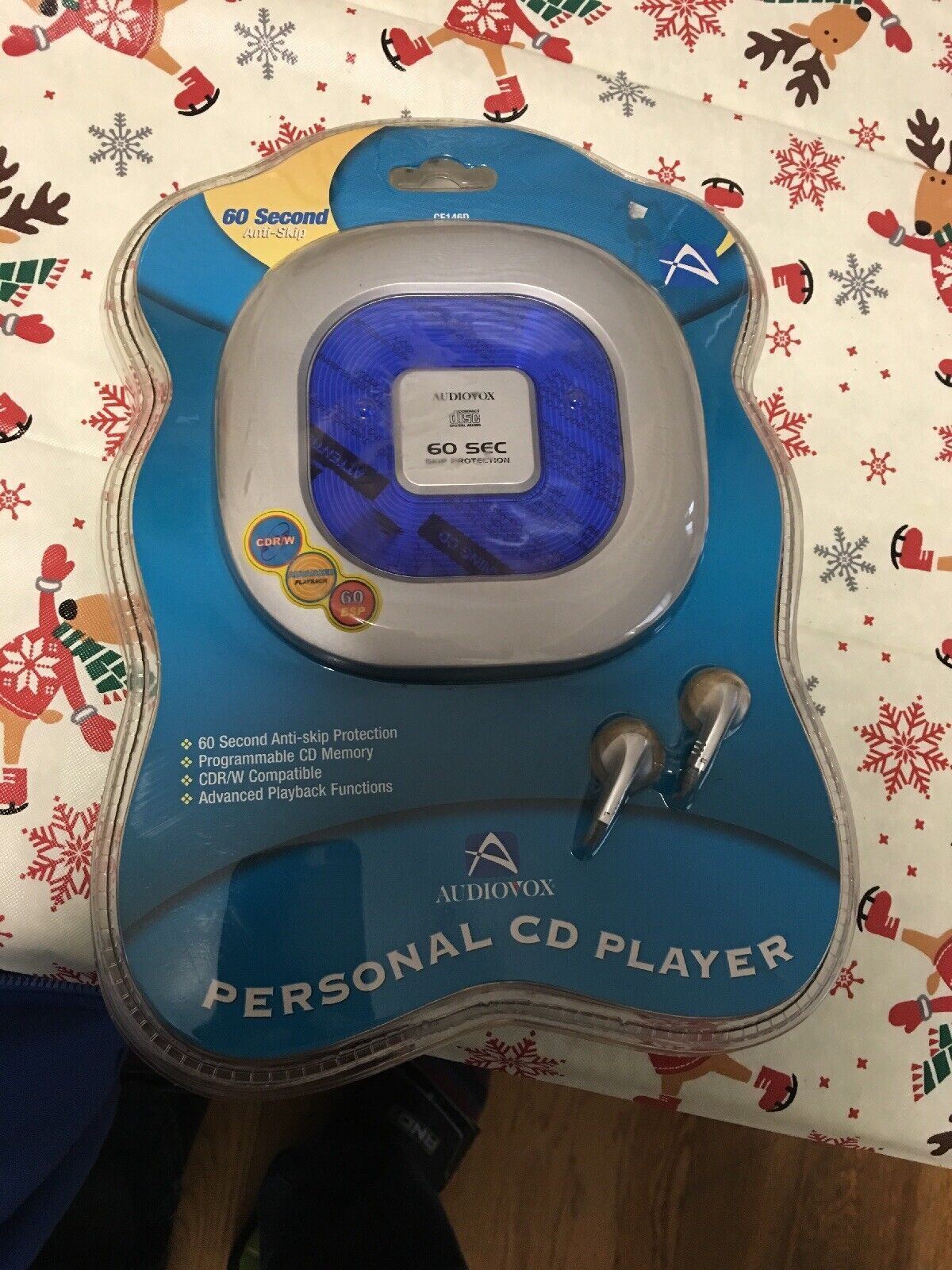 AudioVox Personal Cd Player , Brand New  Model CE146D
