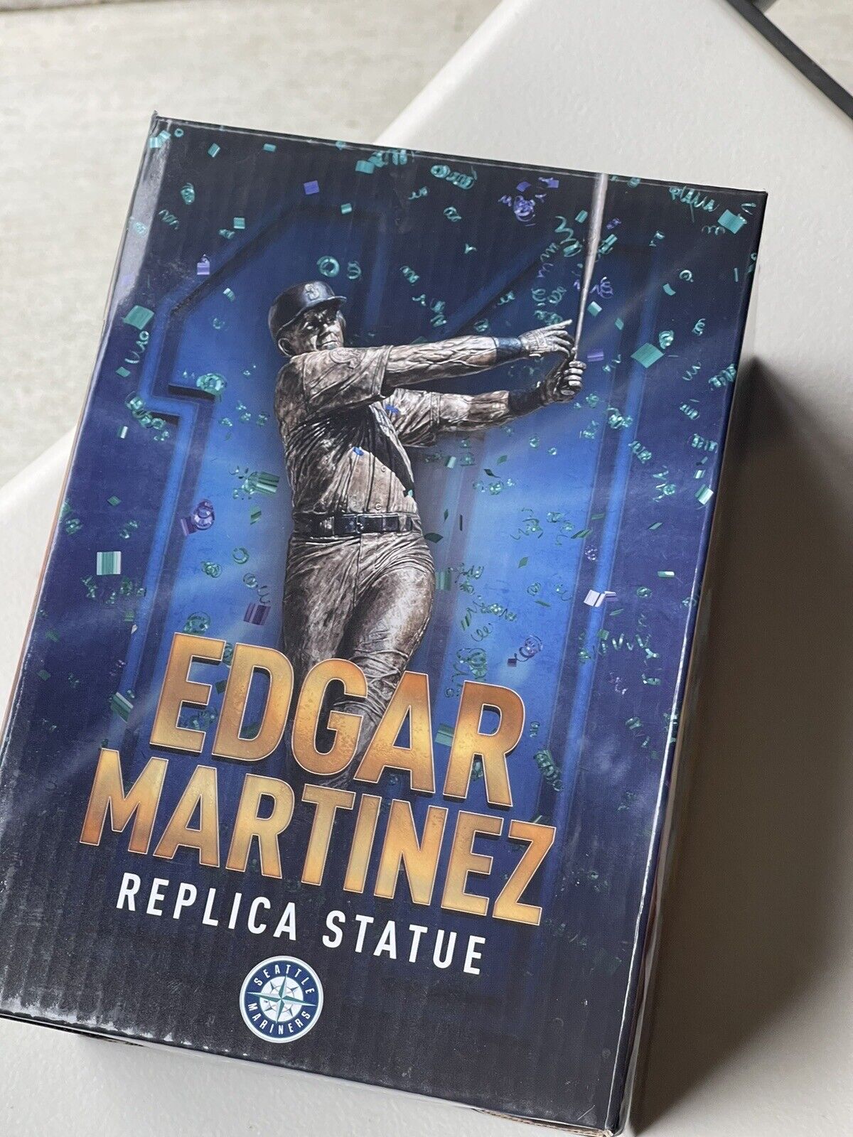 2022 Seattle Mariners Edgar Martinez Replica Statue (new Open Box)