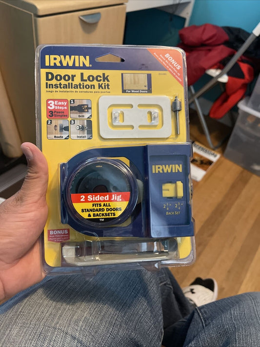  Irwin 3111001 Door Hardware Installation Kit-Brand New In Package