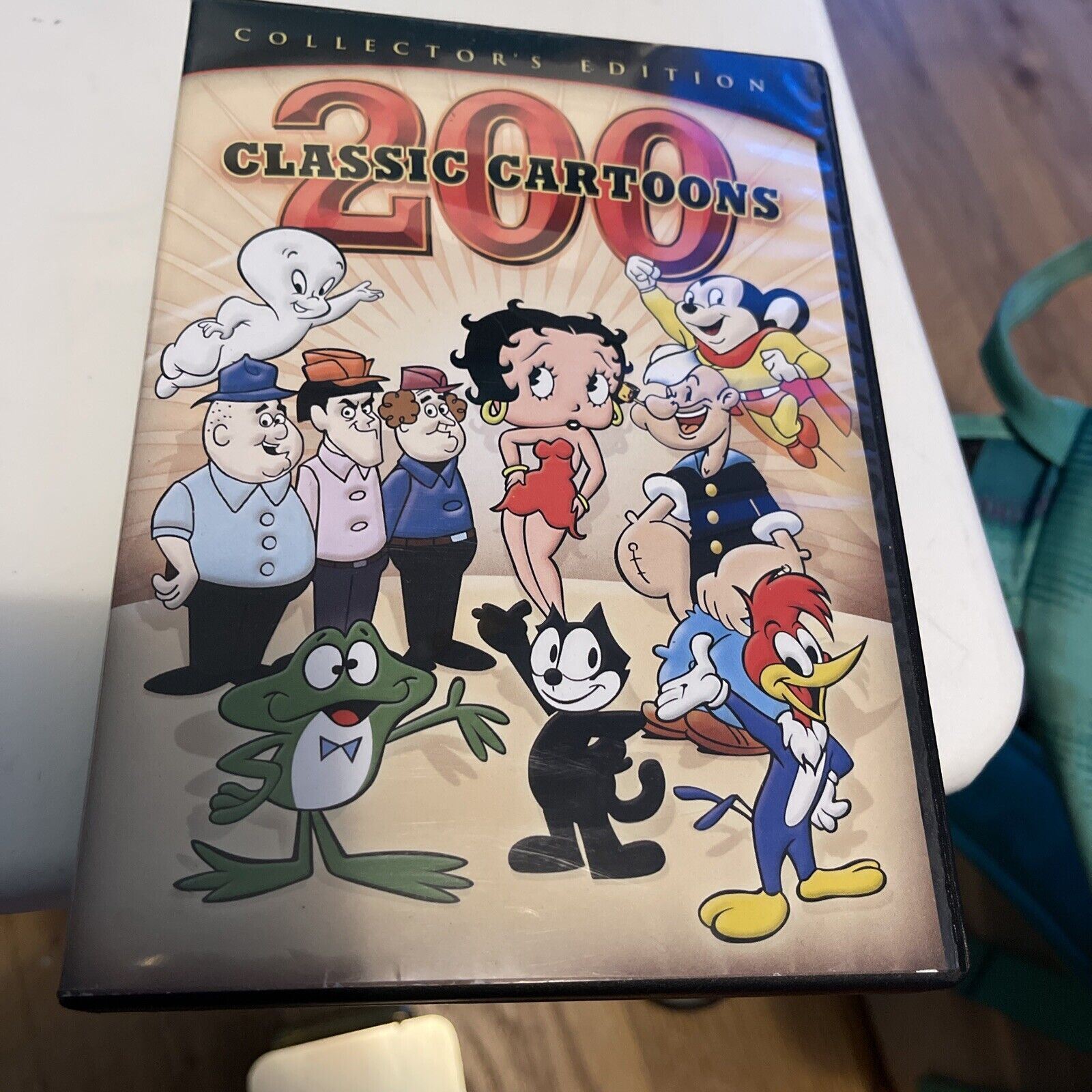 200 Classic Cartoons (2010) (DVD, 2009, 4-Disc Set) Collector's Edition