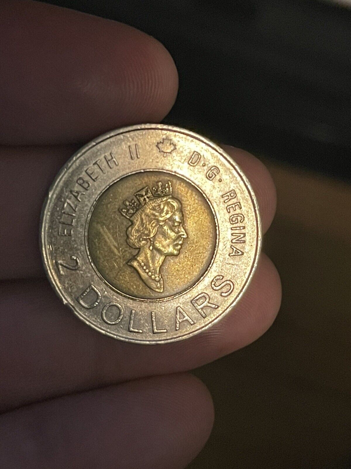 2000 Elizabeth II canada coin rare 2 dollars 