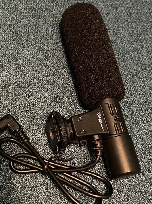 DigiPower Phone Camera External Mic Microphone