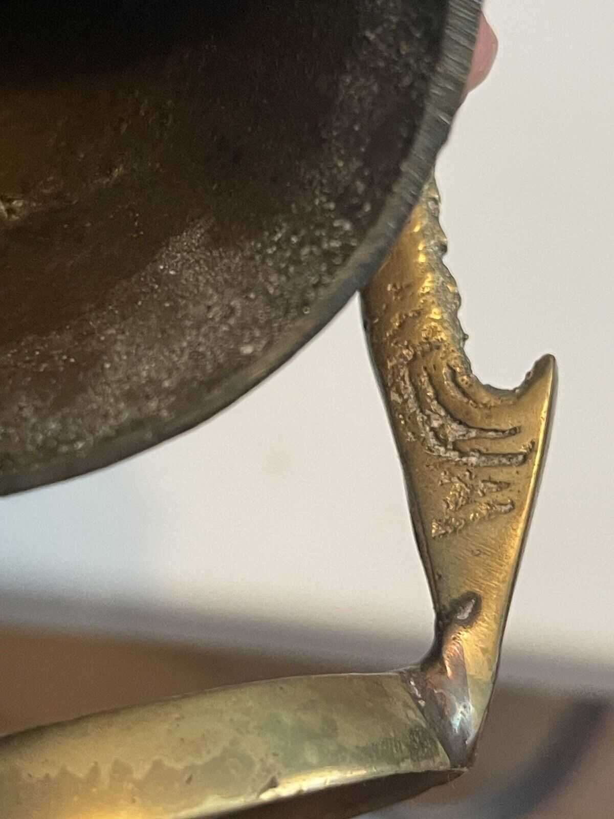 Chinese Bronze Dragon BELL Vintage