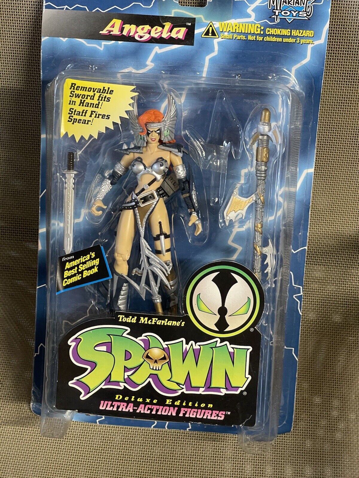 McFarlane Toys Spawn ANGELA Deluxe Edition Ultra 6" Action Figure - Sealed