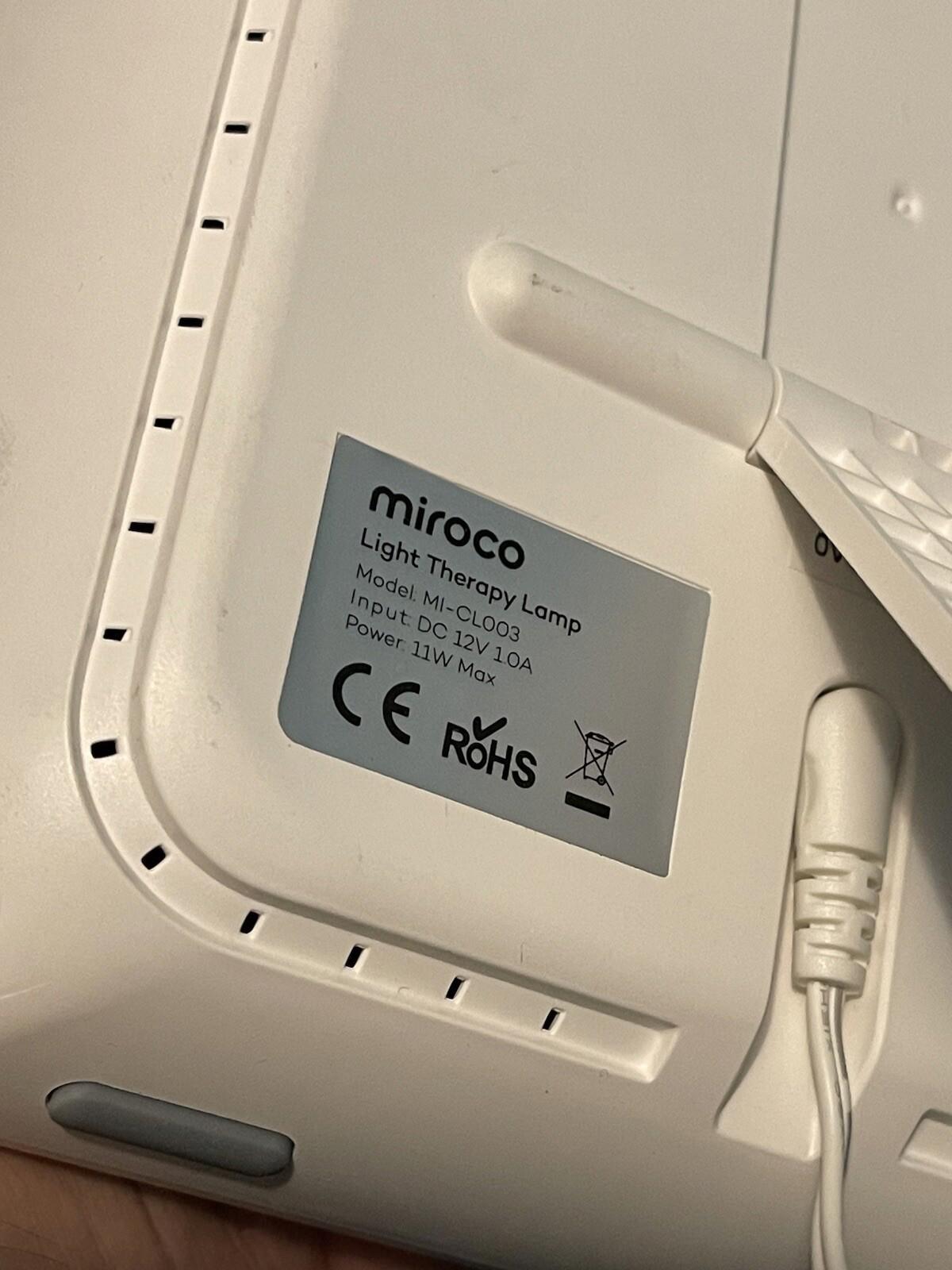 Miroco MI-CL003 UV Free Portable LED Light Therapy Lamp (24)