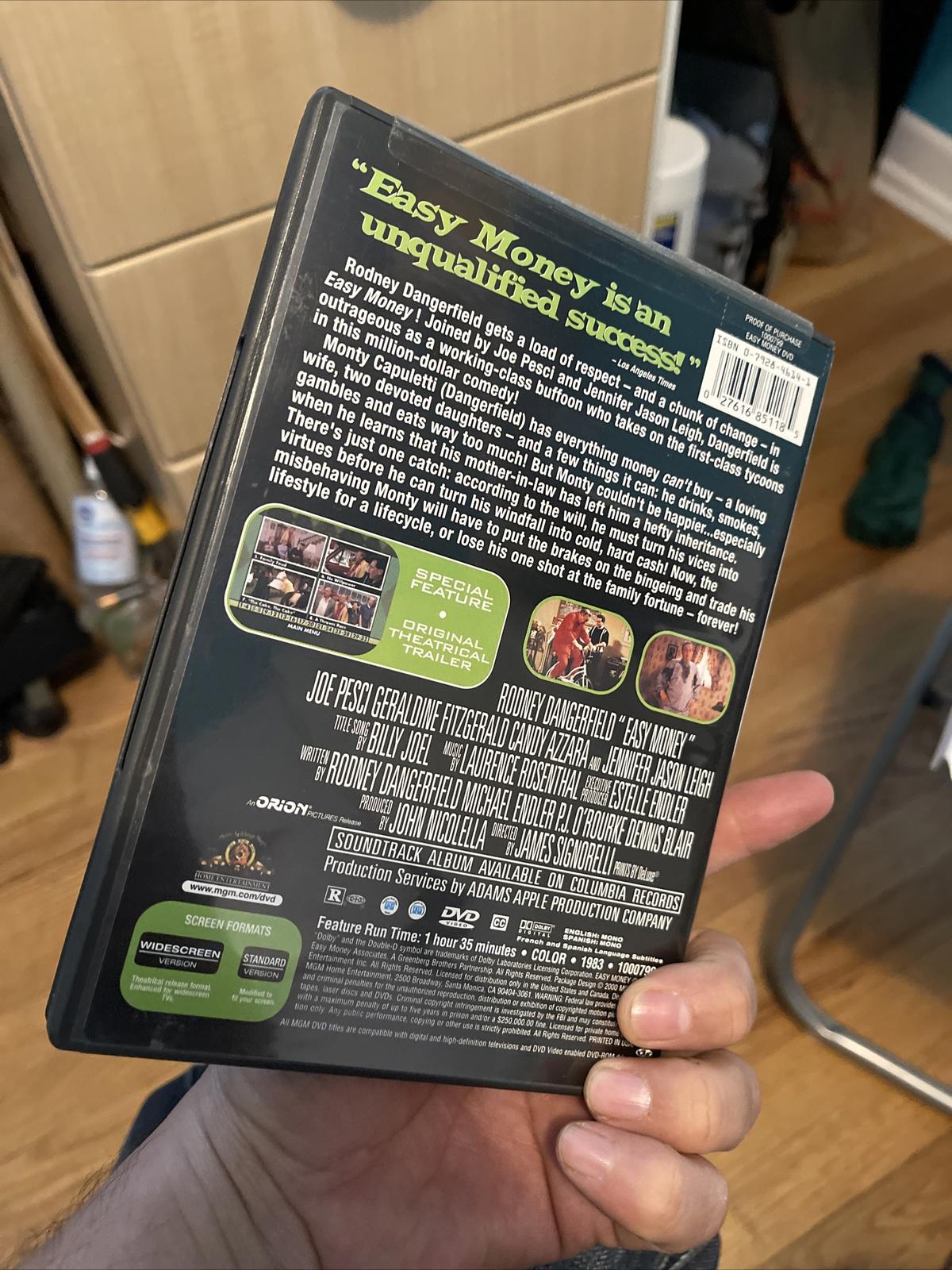 Easy Money [DVD] Good.       (23)