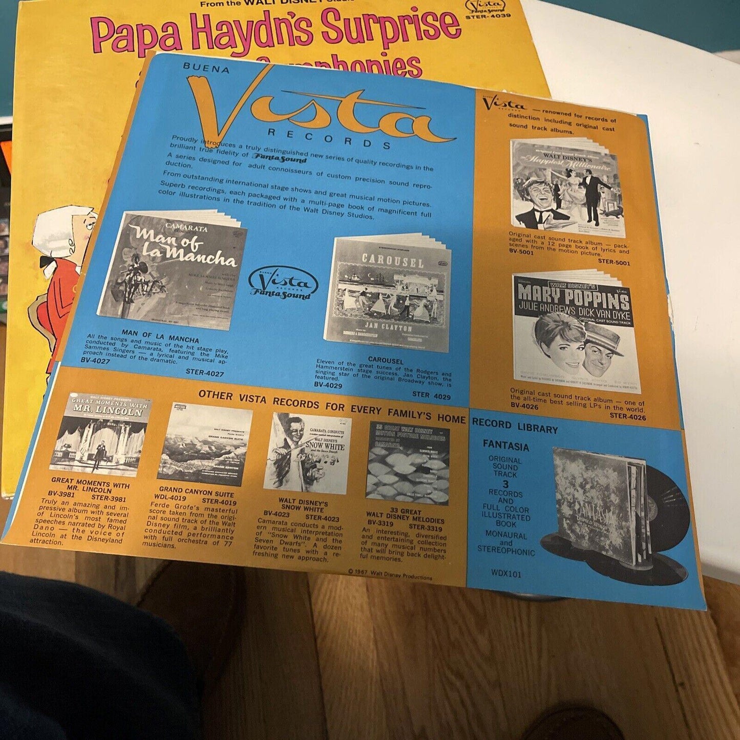 W.DISNEY - PAPA HAYDN'S SURPRISE - BUENAVISTA LP