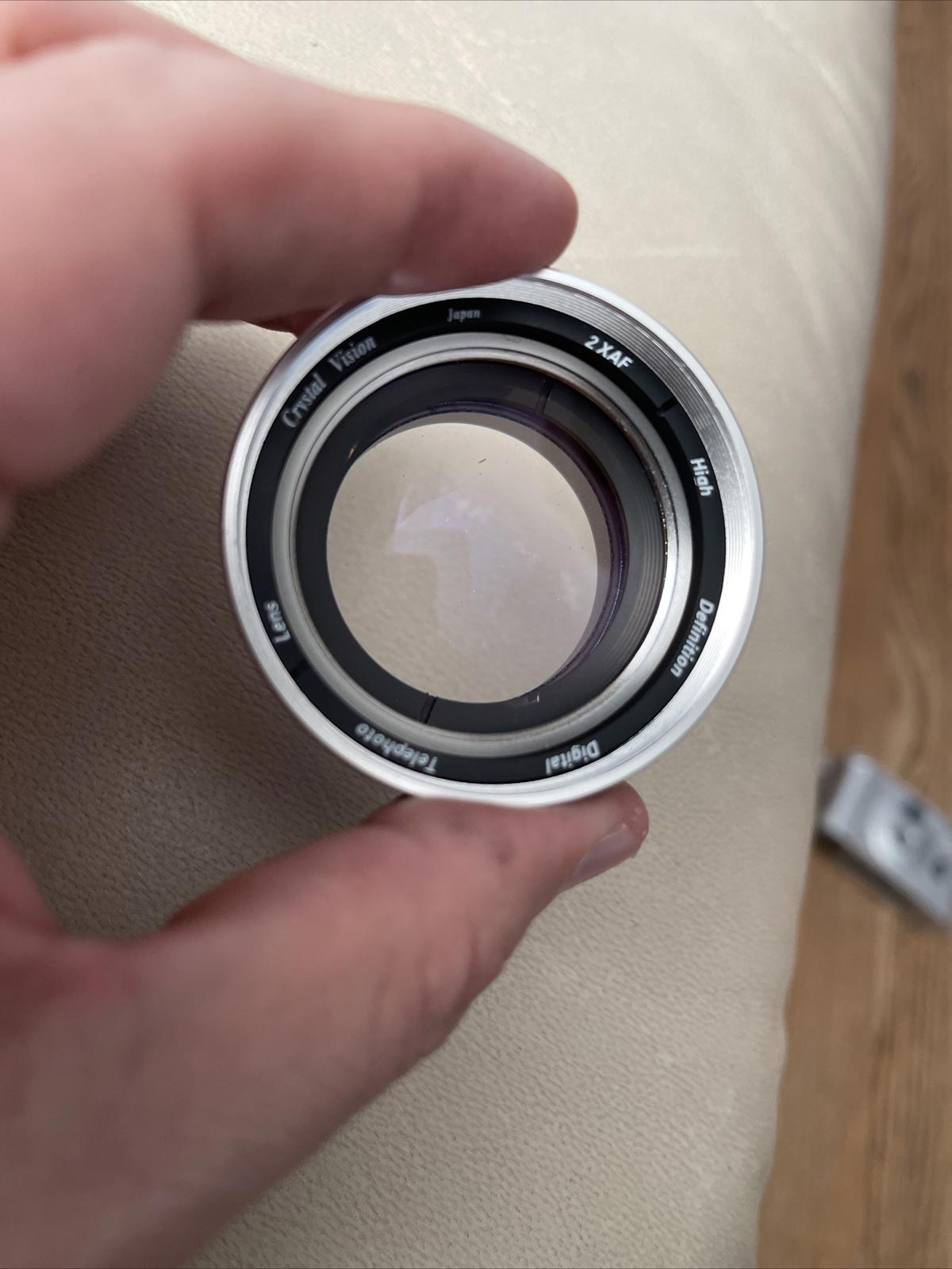 CRYSTAL VISION TITANIUM 2XAF HIGH DEFINITION DIGITAL TELEPHOTO CAMERA LENS ,c1