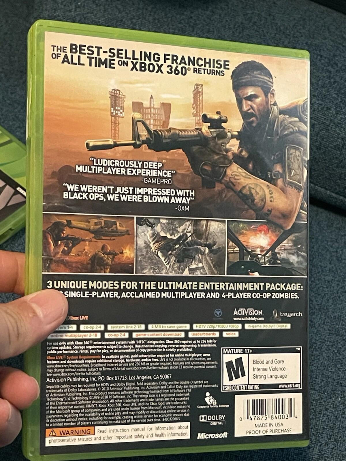 Call of Duty: Black Ops II And Black Ops Bundle Games