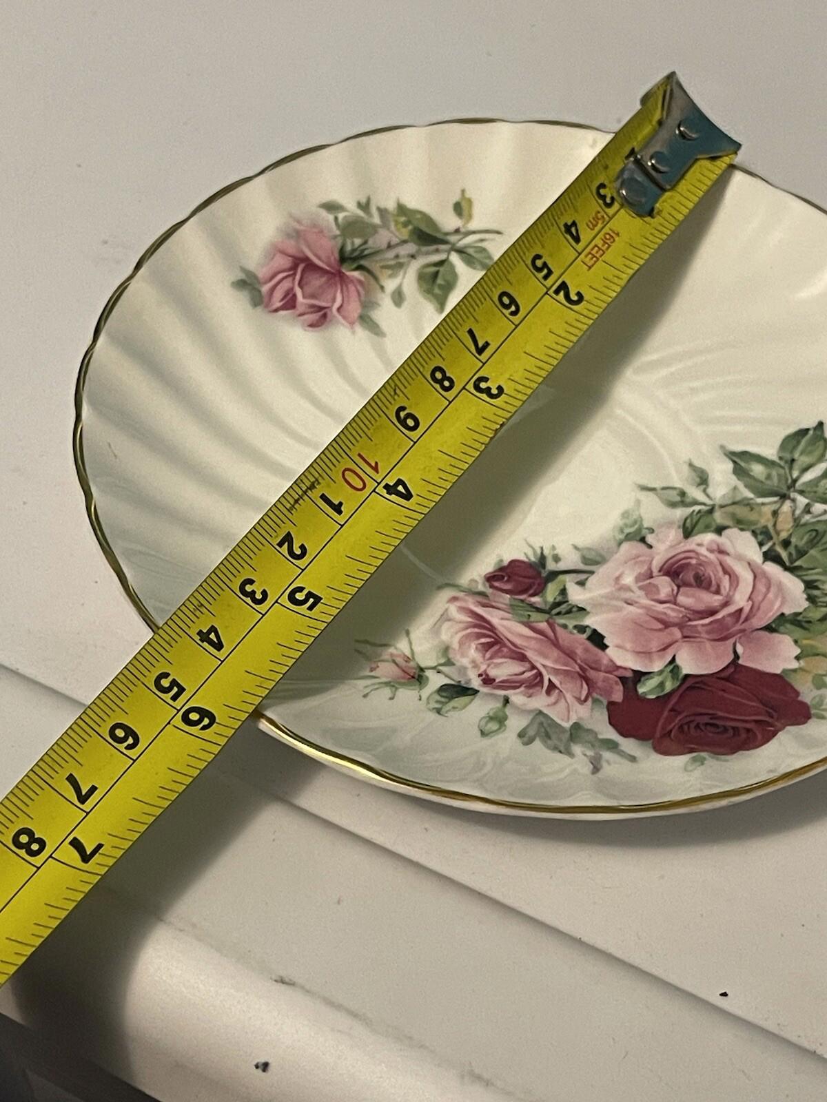 Royal Vale, Bone China Tea Cup and Saucer, Pink Roses