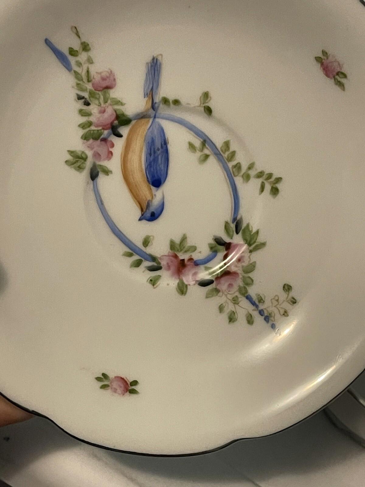 Vintage MMS Club China Fine bone china teacup and sauce