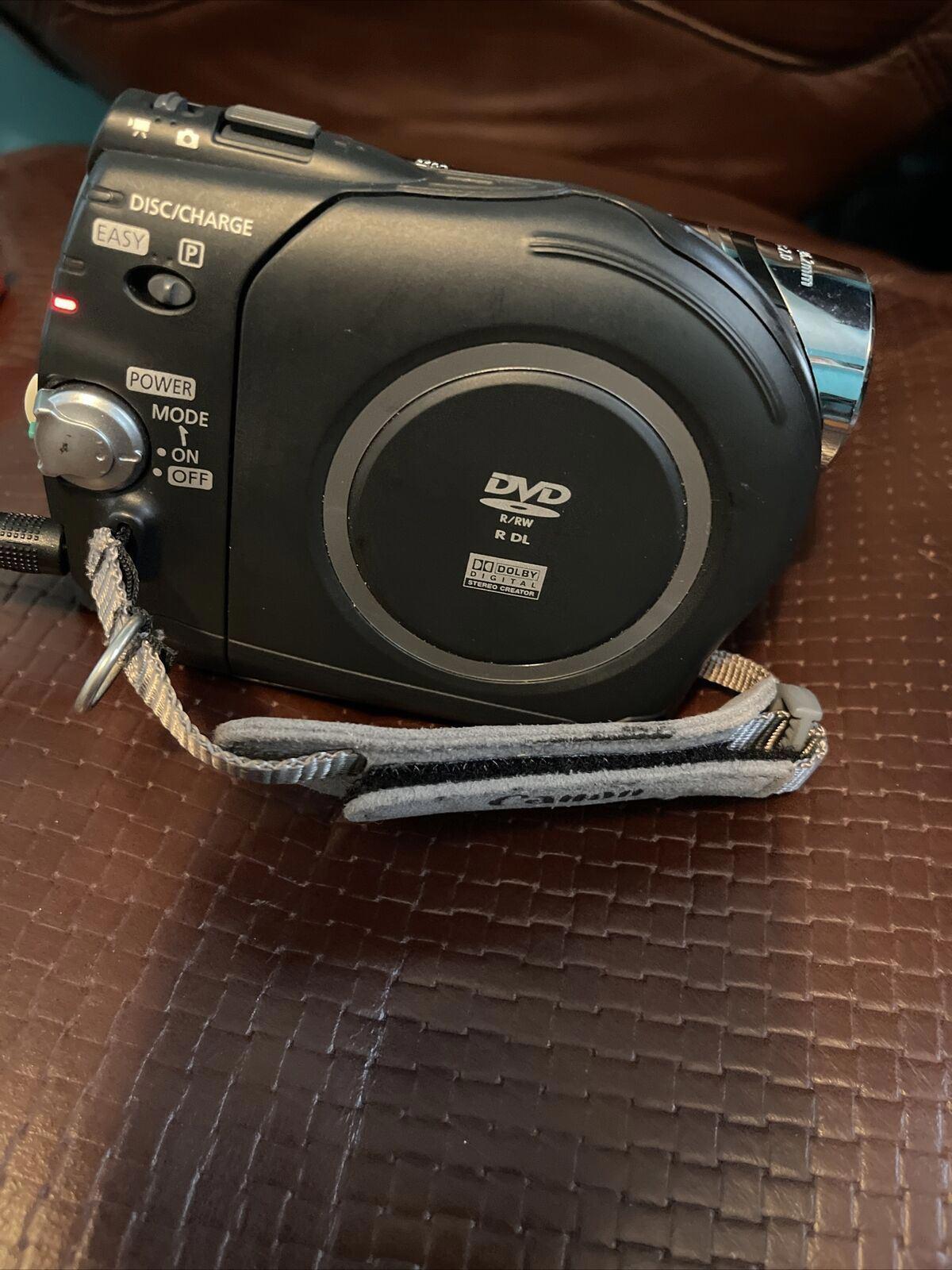 Canon DC320 DVD/SD Card Camcorder, Battery, Charger, (11)