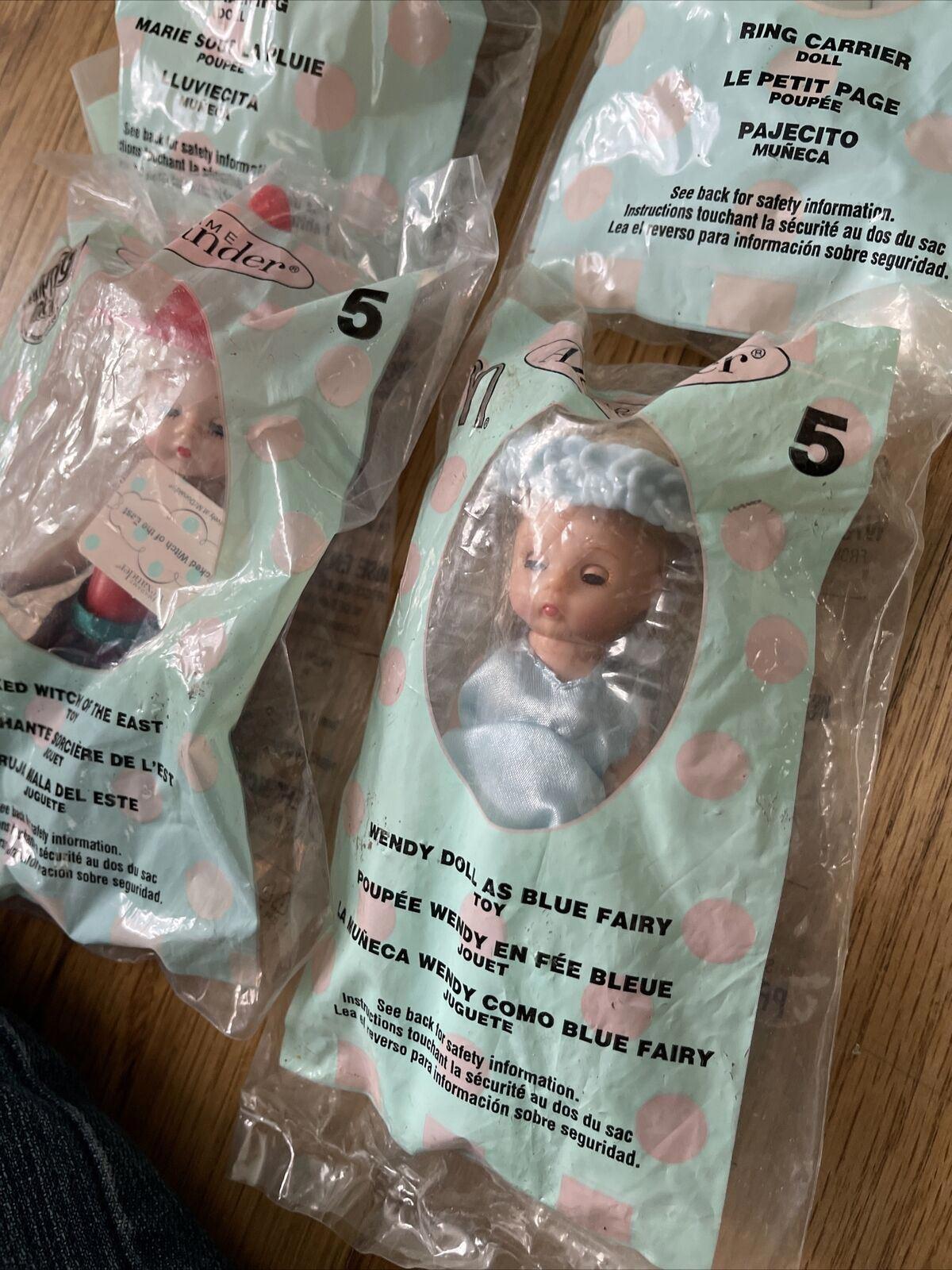 Vintage Lot Of 5 McDonalds Madame Alexander dolls 2007