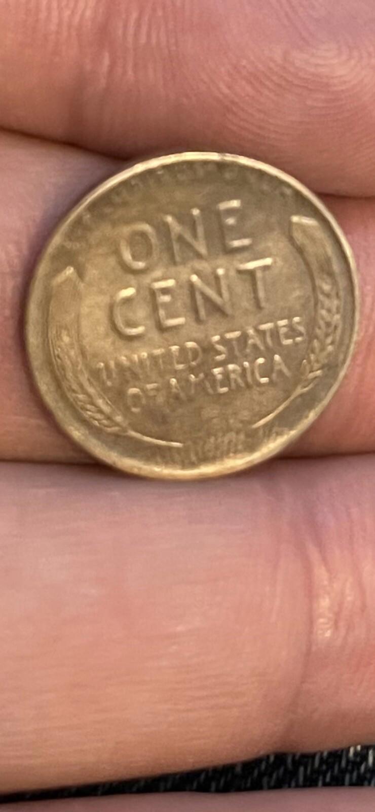 x2 one cent penny’s  1942 , 1945