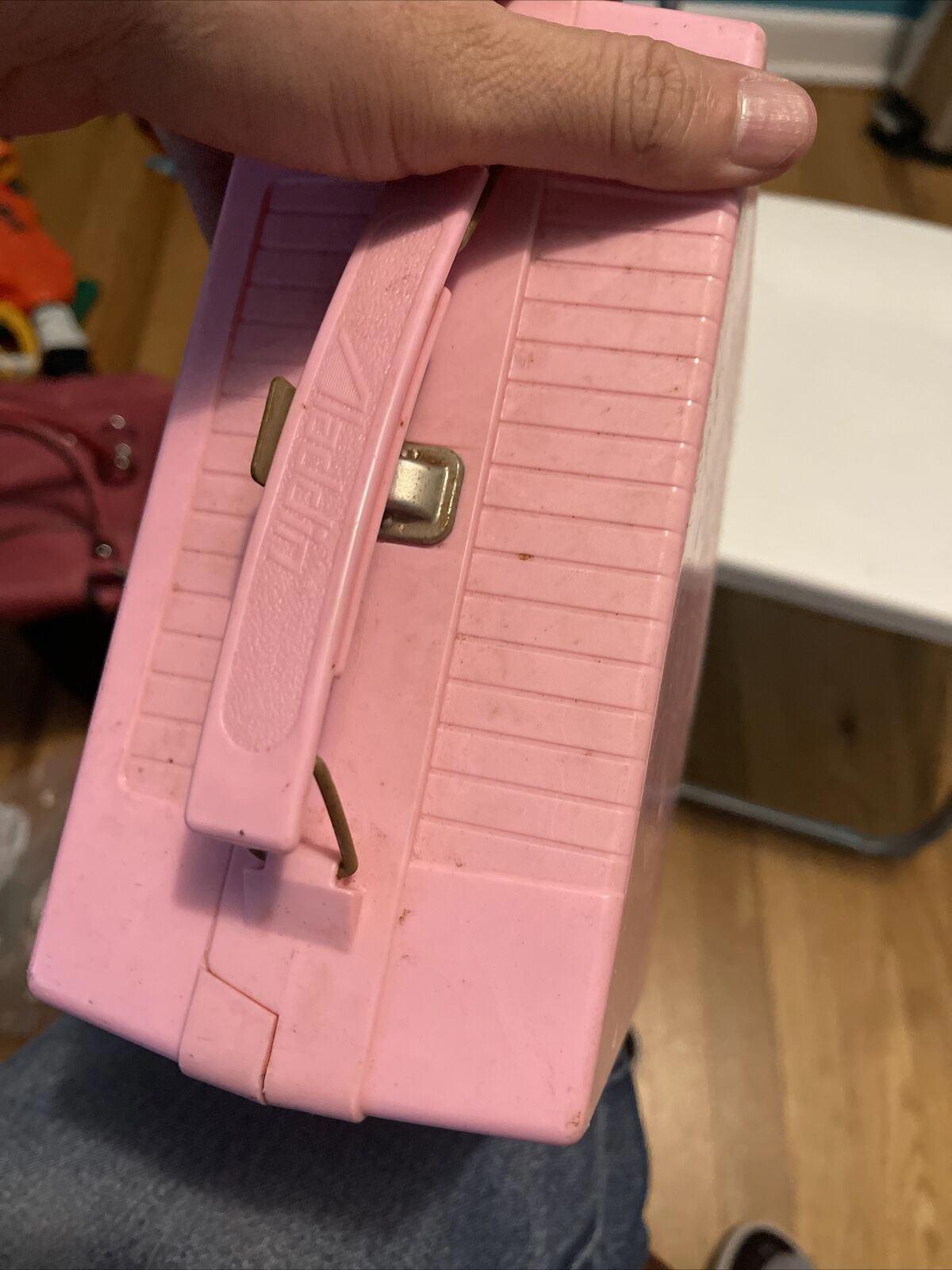 Vtg 1986 Aladdin "Popples" Plastic Lunch Box