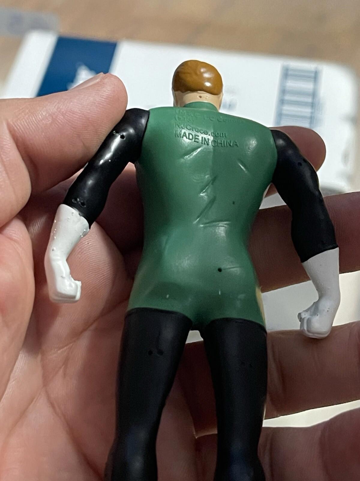 DC COMICS Green Lantern Bendy Action Figure Toy 5.5 Inch Tall Very Good Conditio