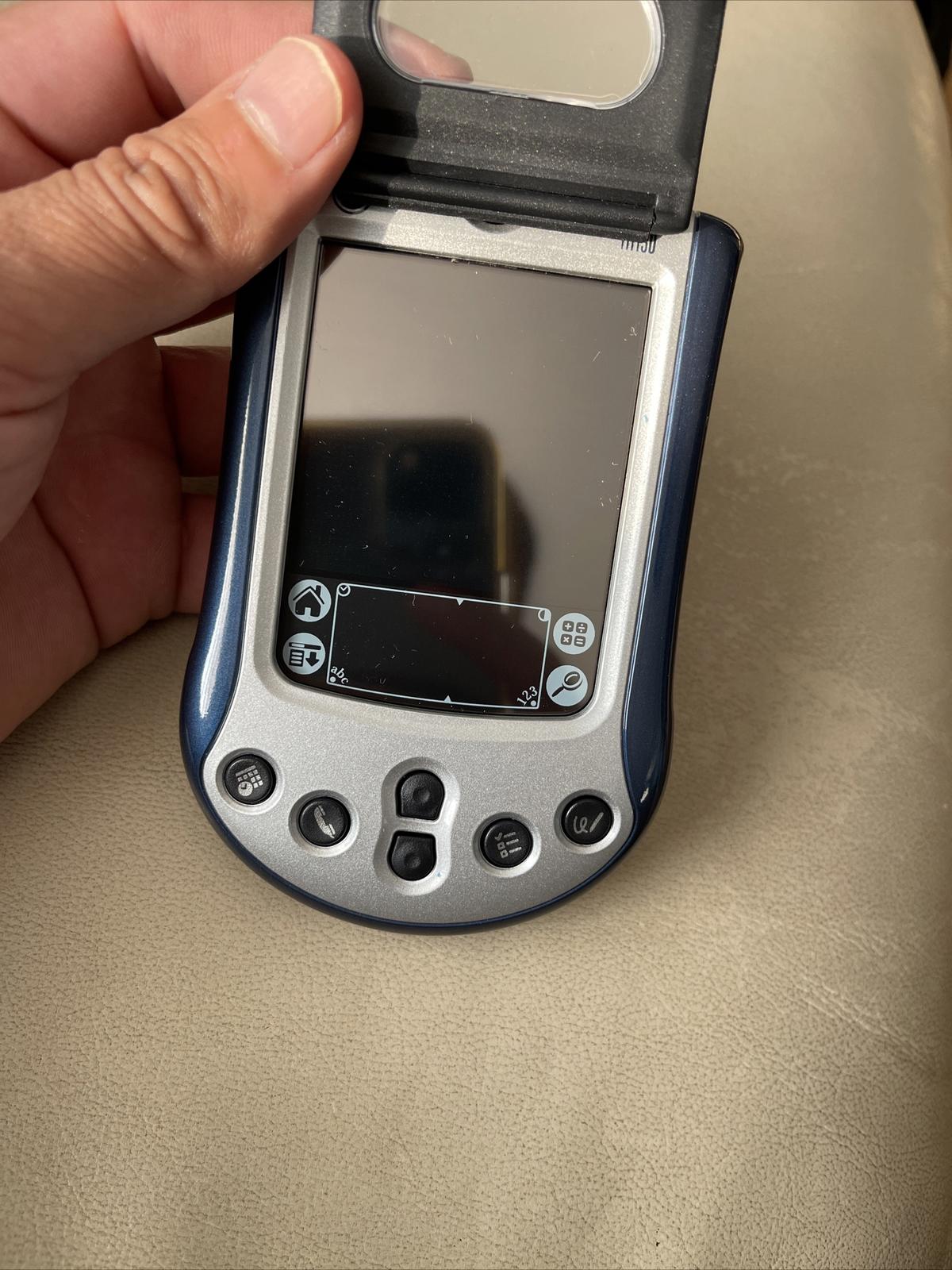 Vintage Palm Pilot PDA M130 With Stylus And A Case-No Charger-untested (1)