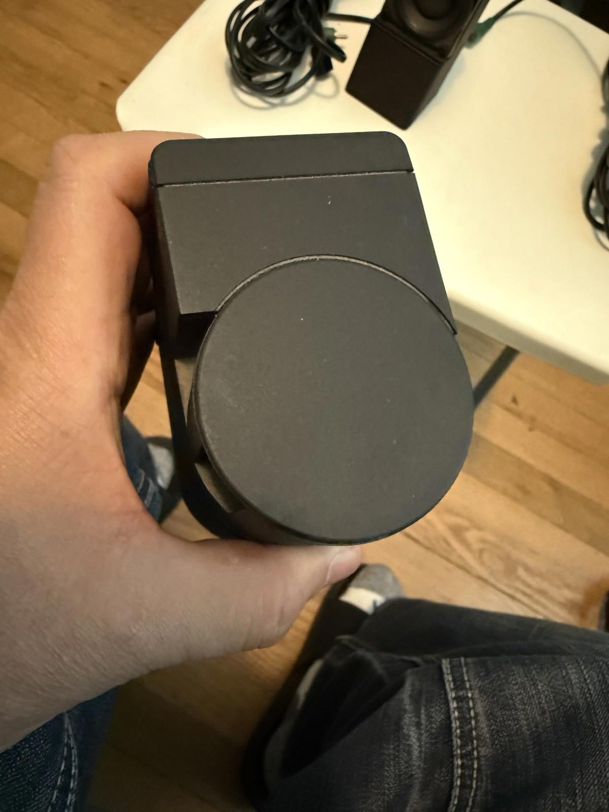 Bose Double Cube Jewel Speaker with Cord, Wire - Black, One Speaker Missing Gril