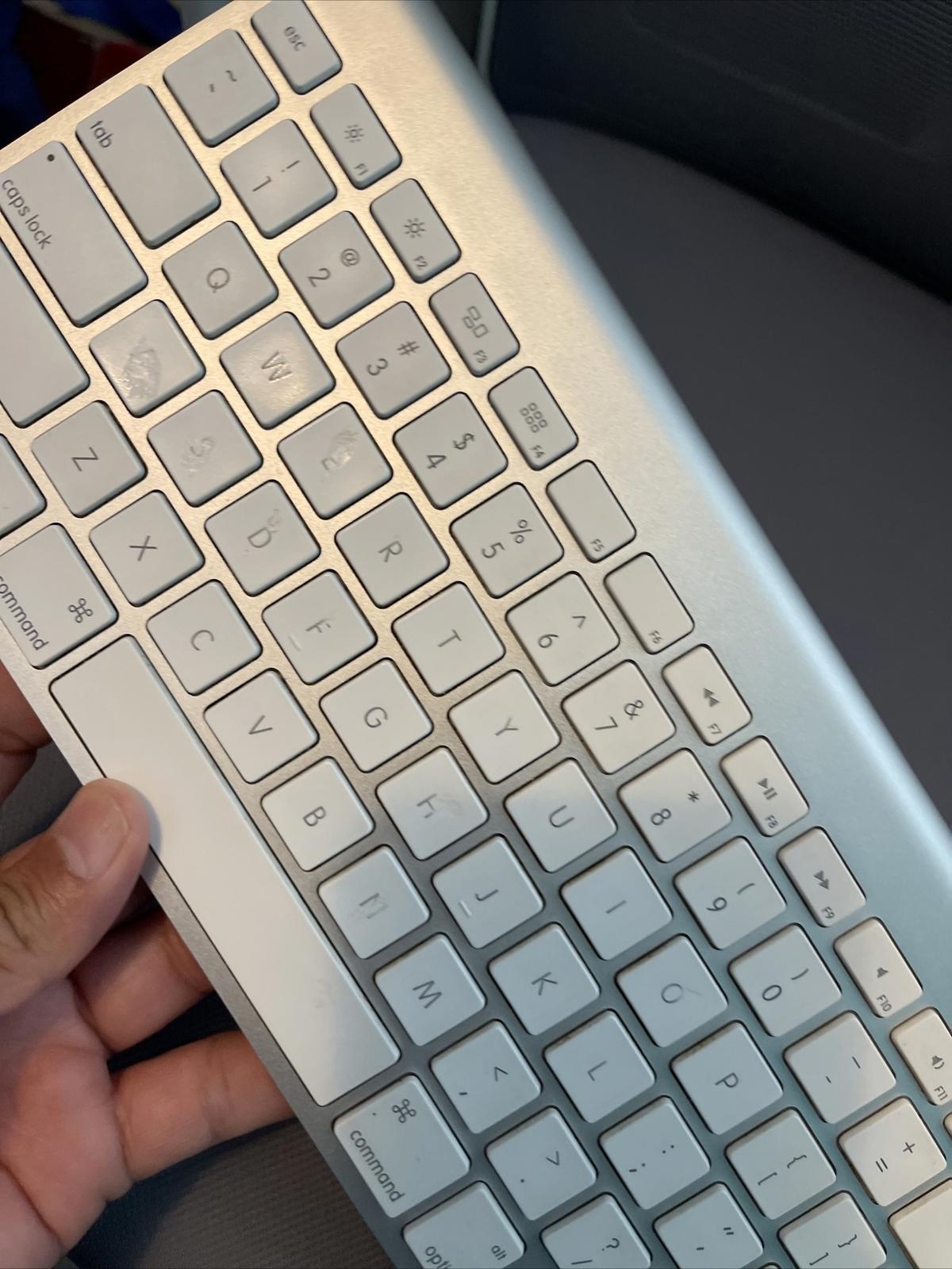 Apple A1314 Bluetooth Wireless Silver Slim Mini Keyboard Laptop iMac