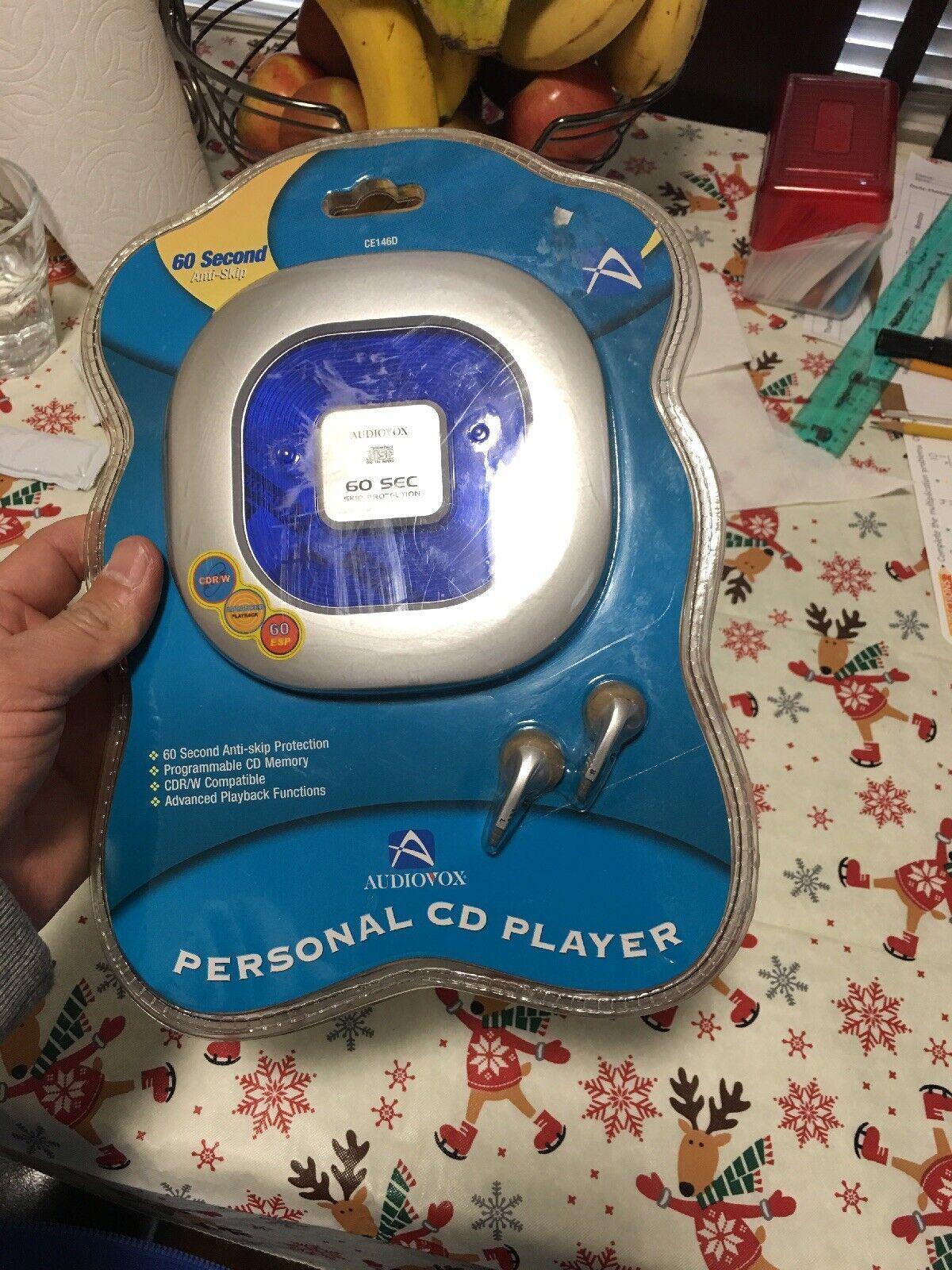 AudioVox Personal Cd Player , Brand New  Model CE146D
