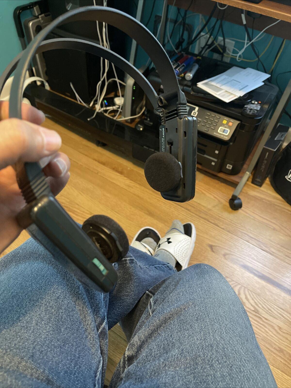 Vintage Sony SRF-R5 Stereo Receiver Headphones Works (4)