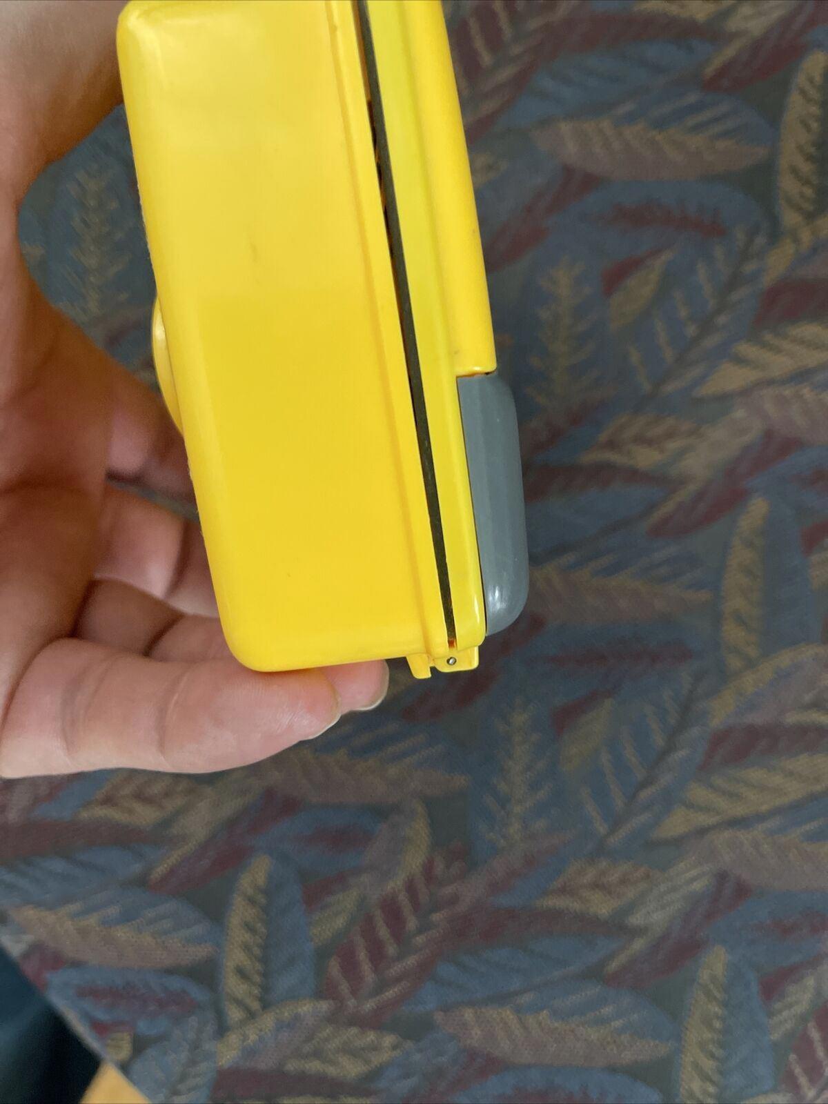 Coby All-Weather AM/FM Radio & Cassette Player Sports CX-76 Yellow