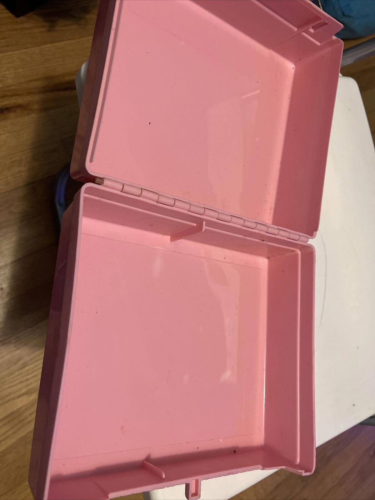 Vtg 1986 Aladdin "Popples" Plastic Lunch Box