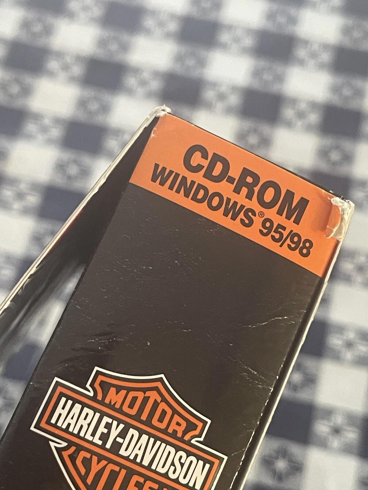 Harley Davidson: Race Across America for Windows PC CD-ROM Game (1999)