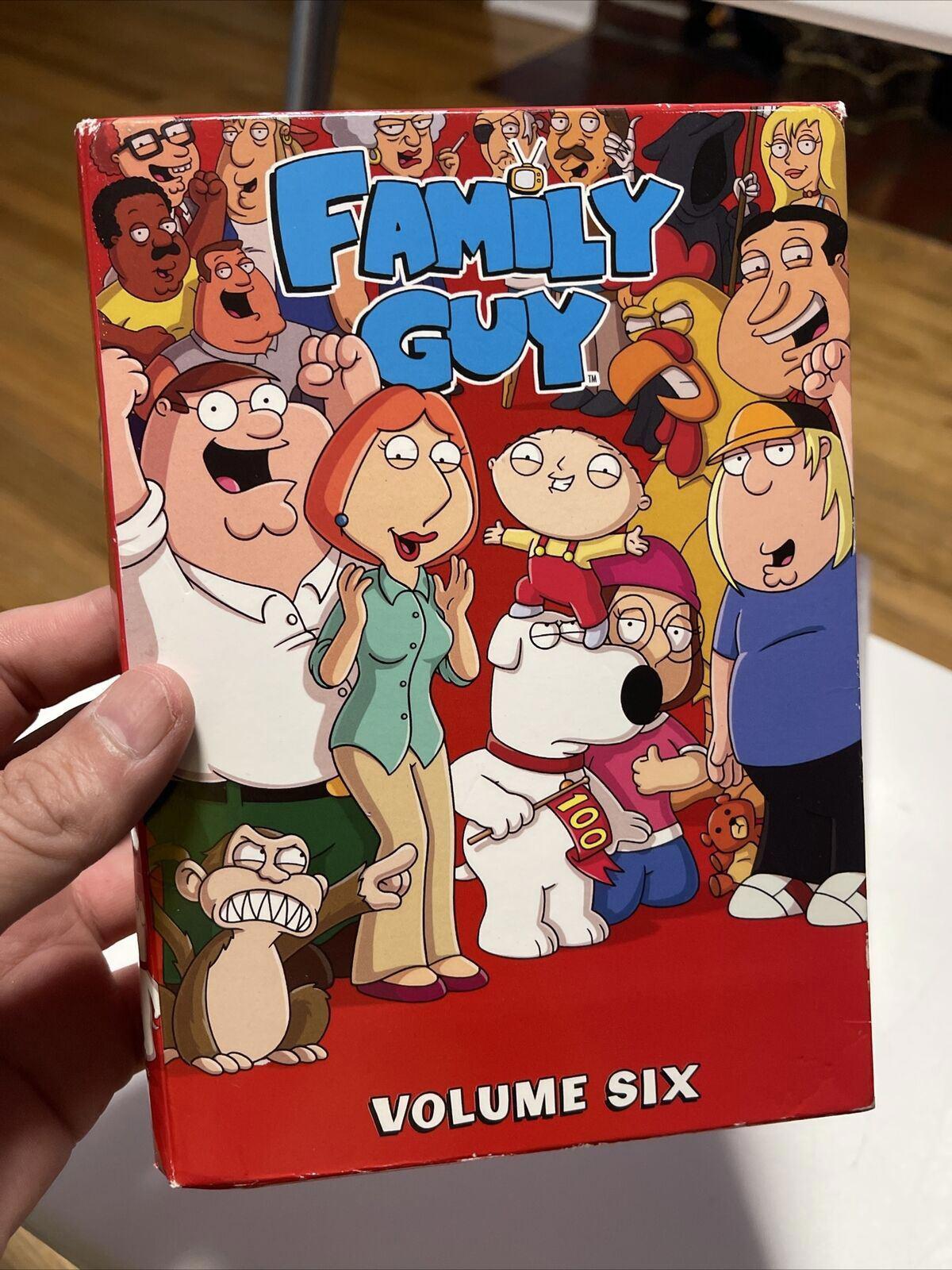 Family Guy Vol 6 (3 dvd set) 12 episodes