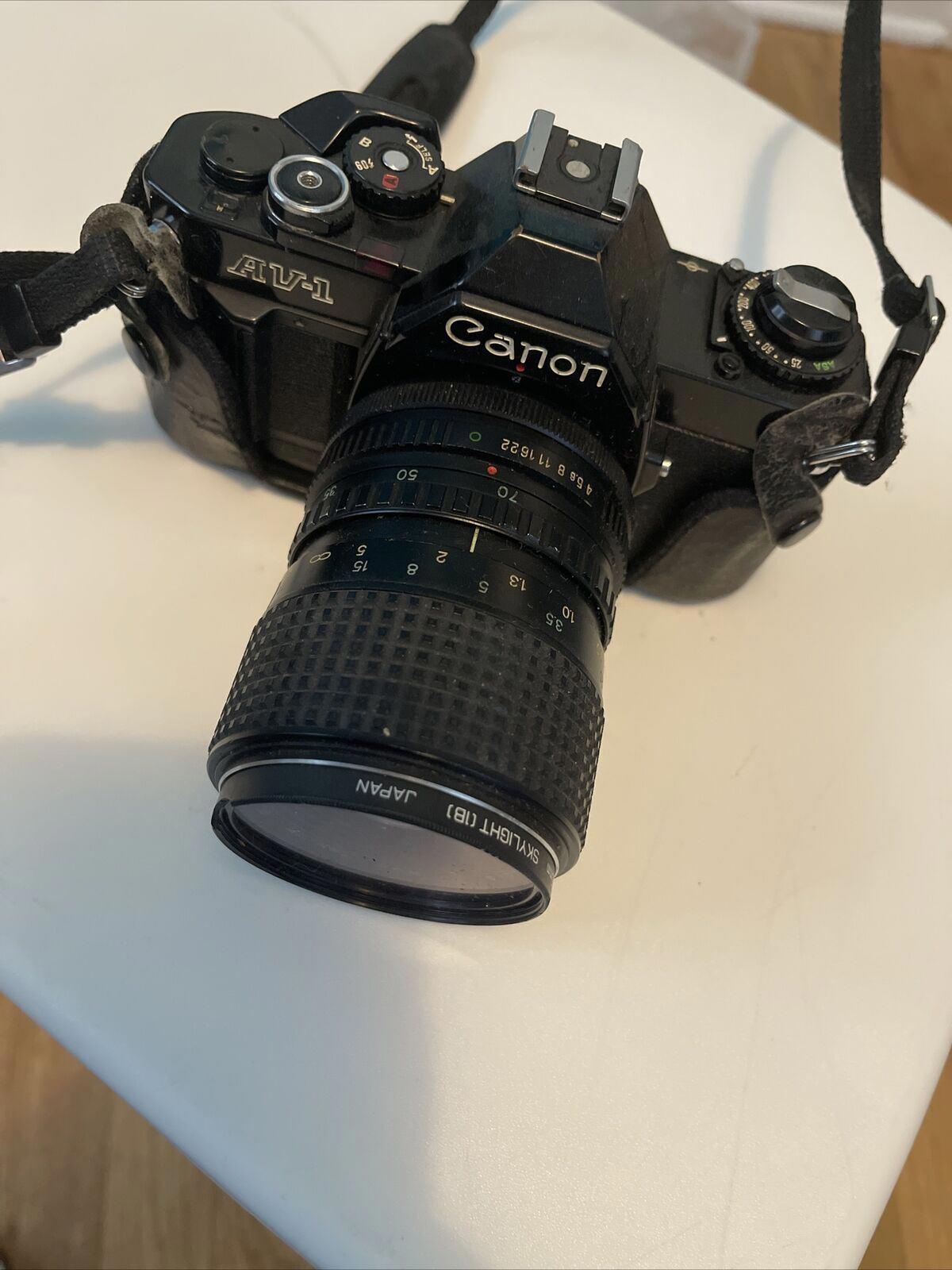 [Canon AV-1 Black 35mm SLR w/ 35-70mm f/4 Lens (17)