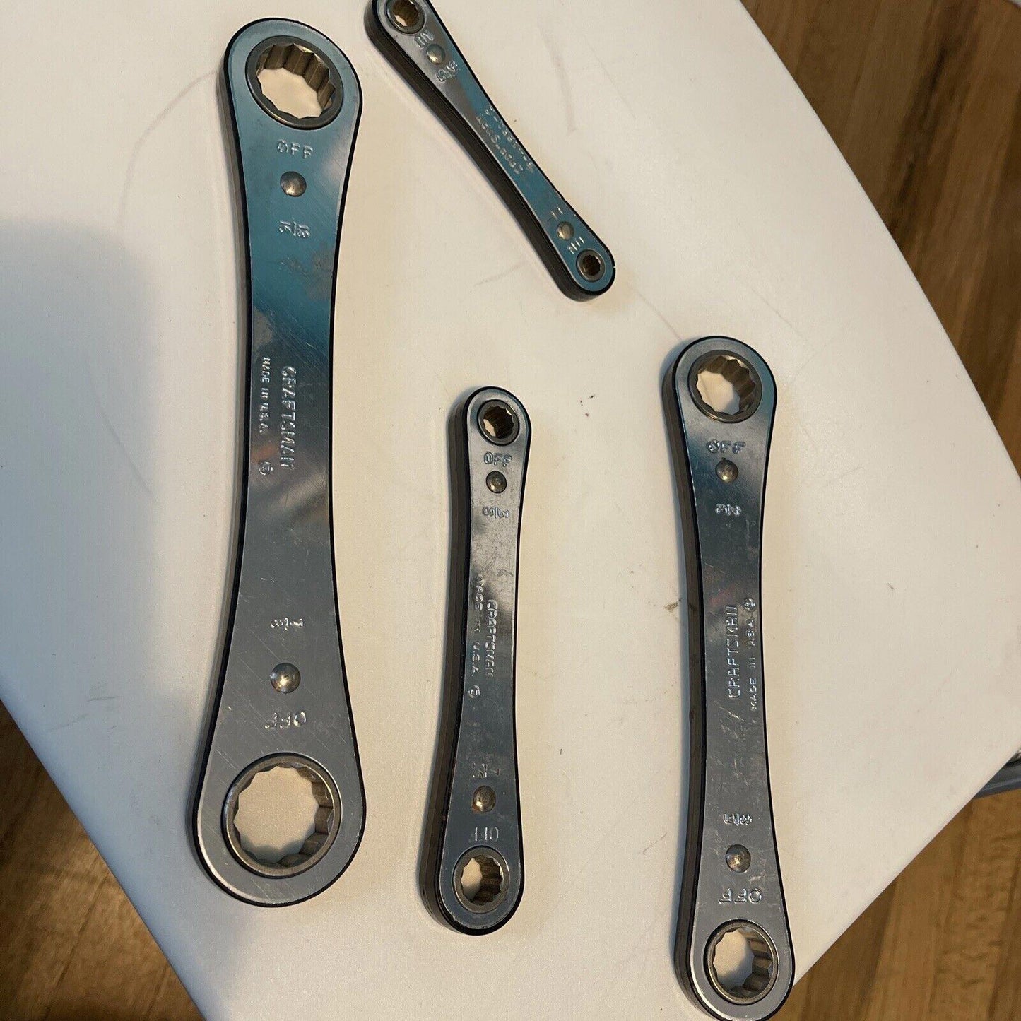 Vintage  X4 Craftsman Ratchet Wrench (12)