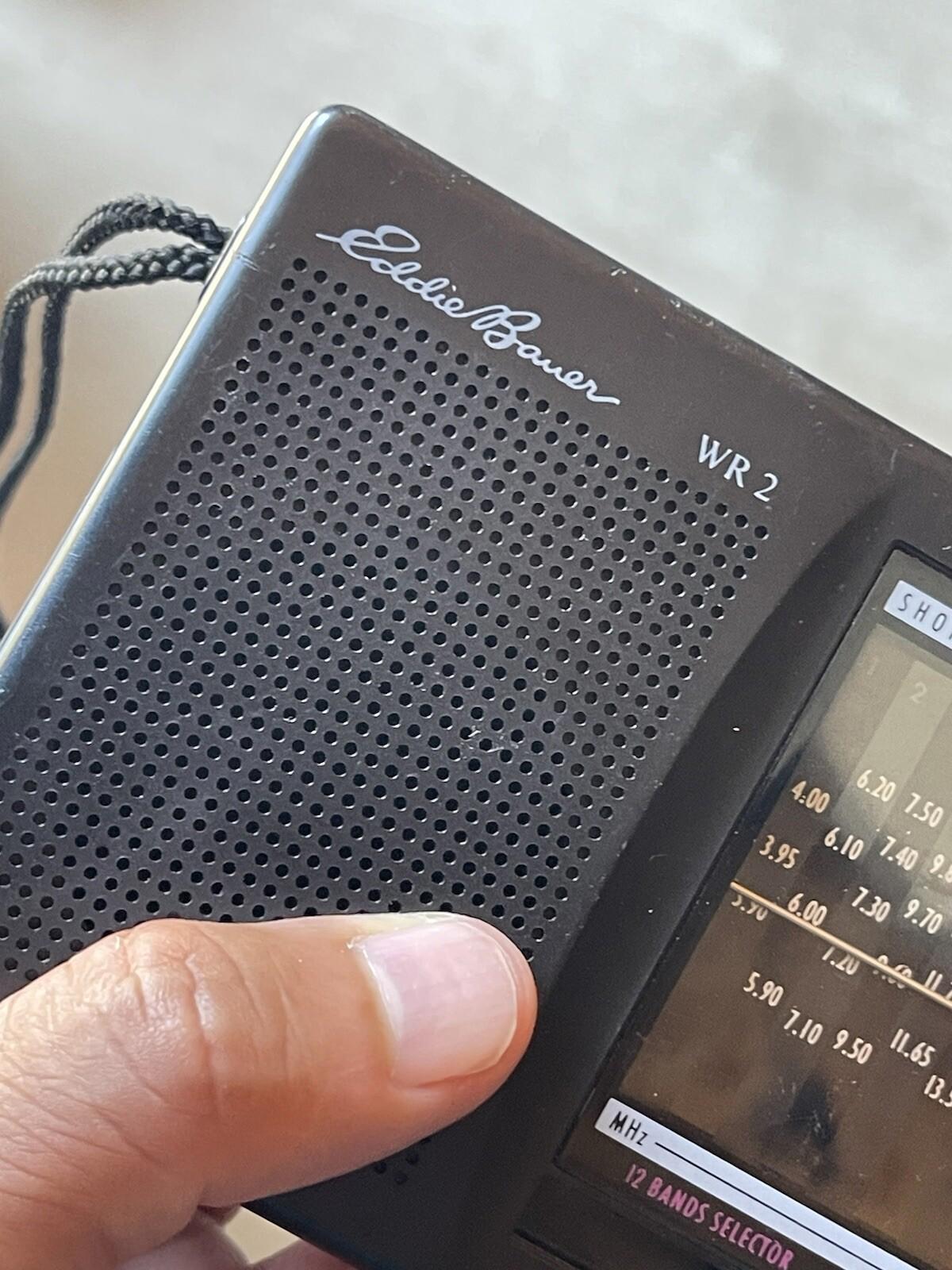 Eddie Bauer Shortwave Radio Model WR-2