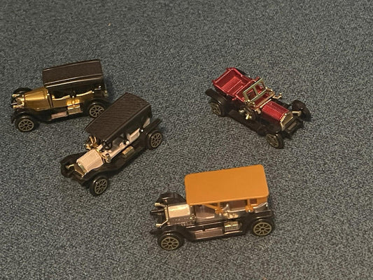 Lot Of 4 Vintage Car No.305, 303, 306, 302