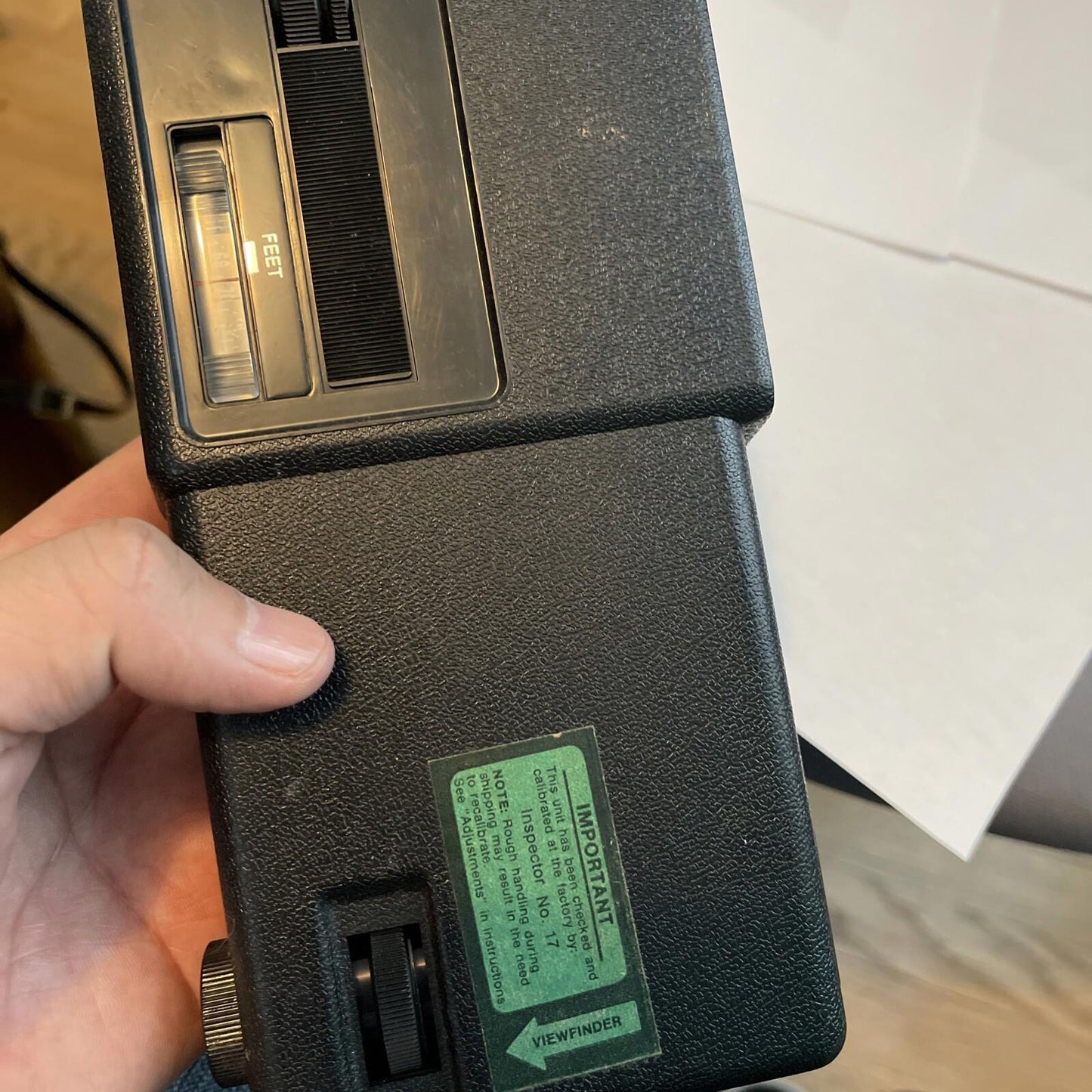 Vintage Ranging 600 Optical Tape Measure Rangefinder  (1)