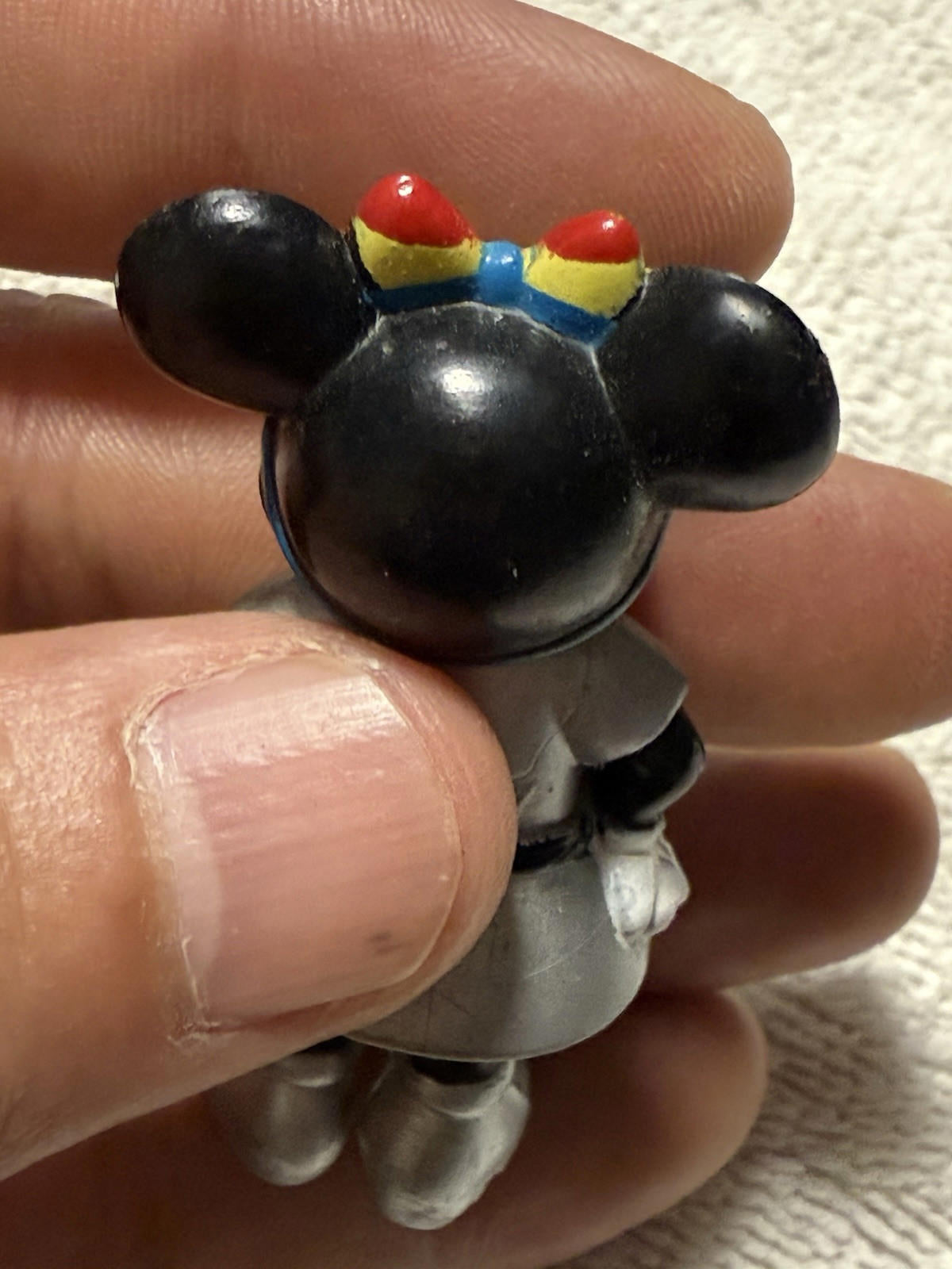 Disney Minne Mouse Epcot Captain EO Mission Space Rainbow Figure