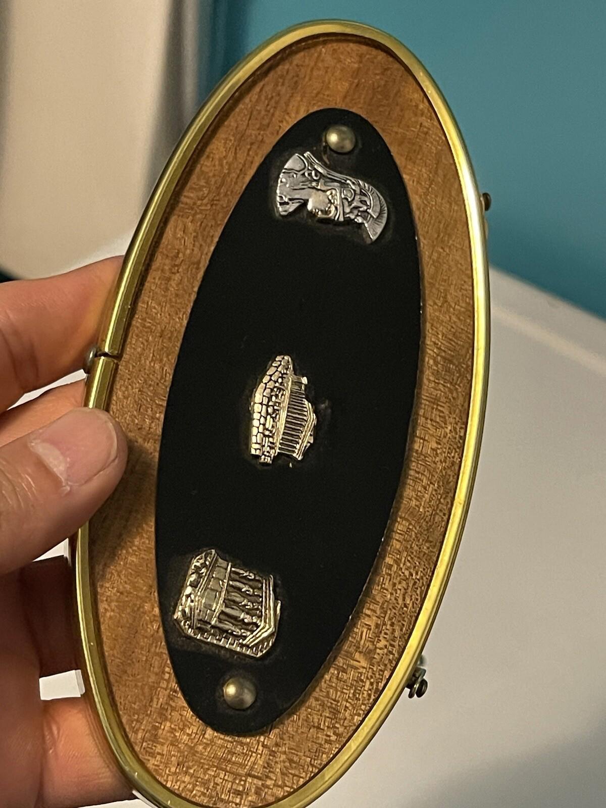 Vintage wall ornament  (6 by 3 )