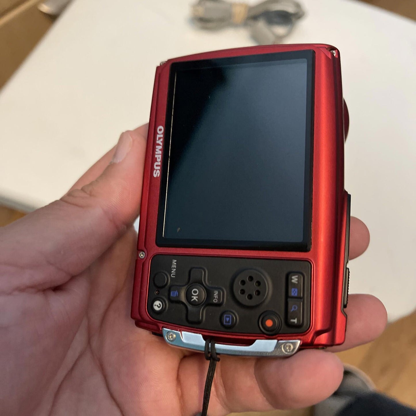 Olympus Stylus Tough 3000 µTough 3000 12.0MP Digital Camera - Red (6)