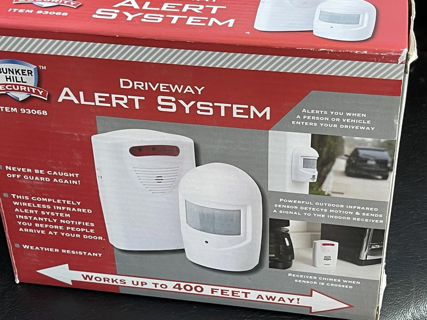 NIB Bunker Hill Security Wireless Driveway Alert System #93068