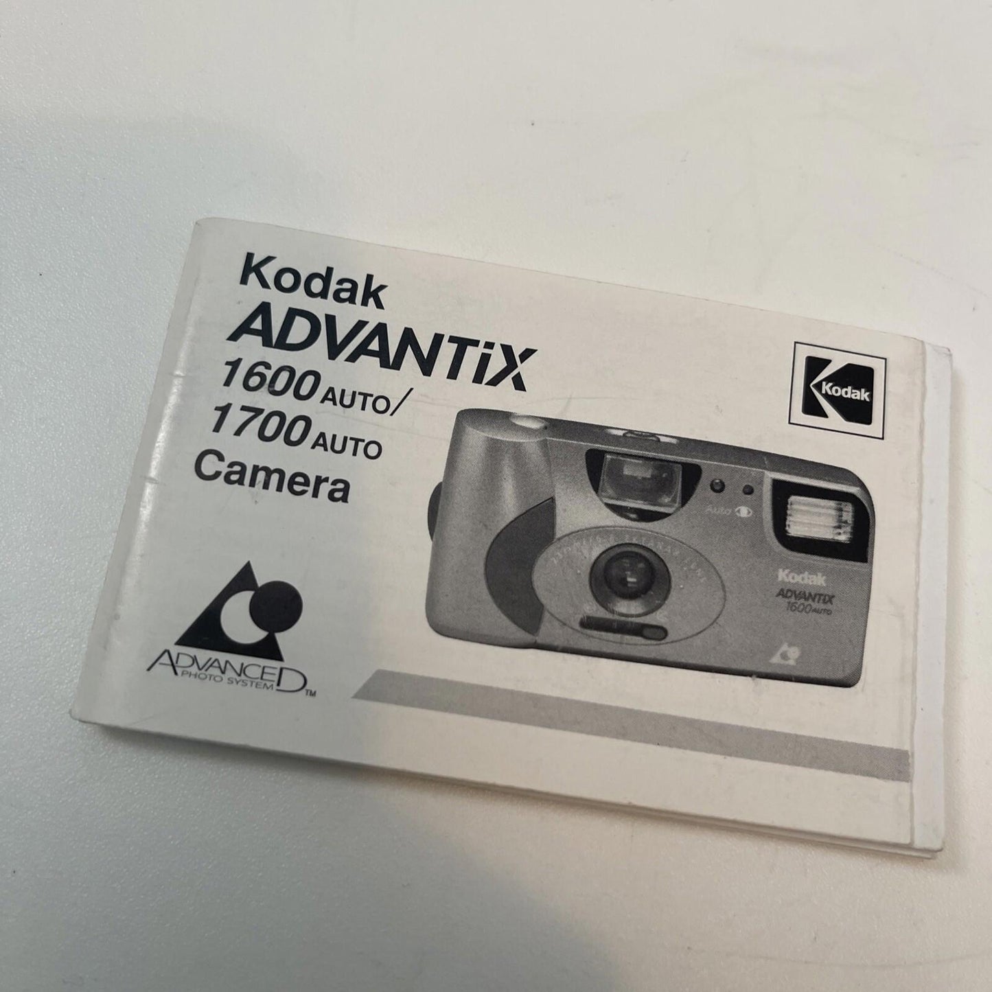 Kodak Advantix 1600 Auto APS Point & Shoot Film Camera Untested (4)