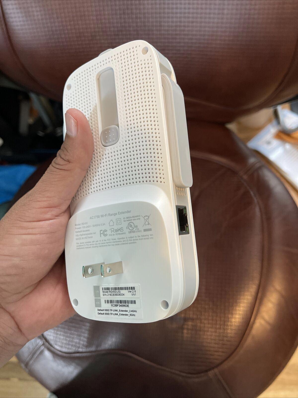 TP-Link RE450 AC1750 WiFi Range Extender High Speed Intelligent Signal Indicator