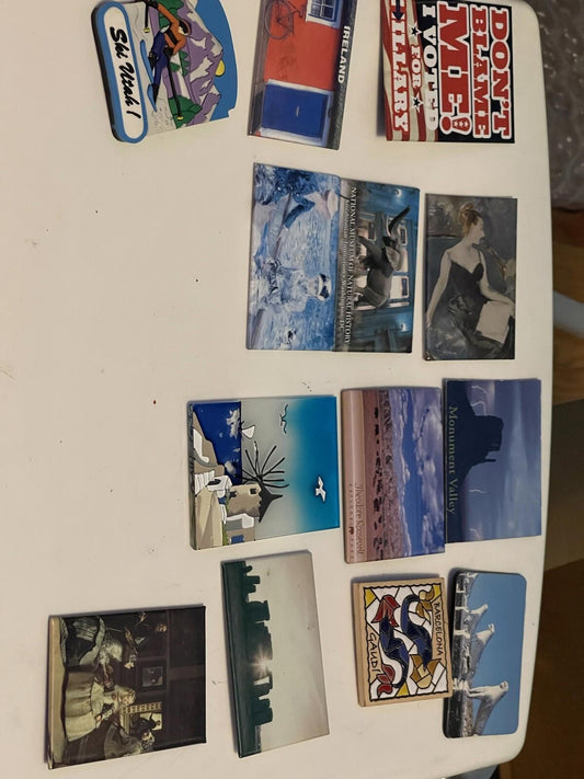 Lot Of  13 Refrigerators Magnets