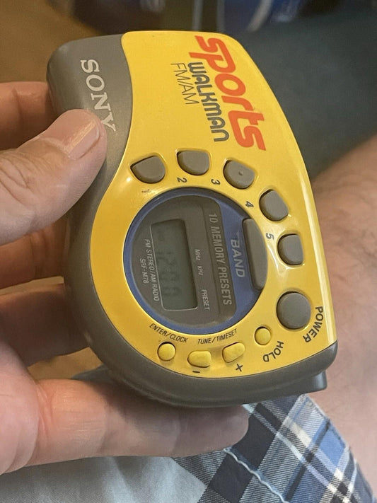 SONY Walkman SRF-M78 Portable FM/AM Radio