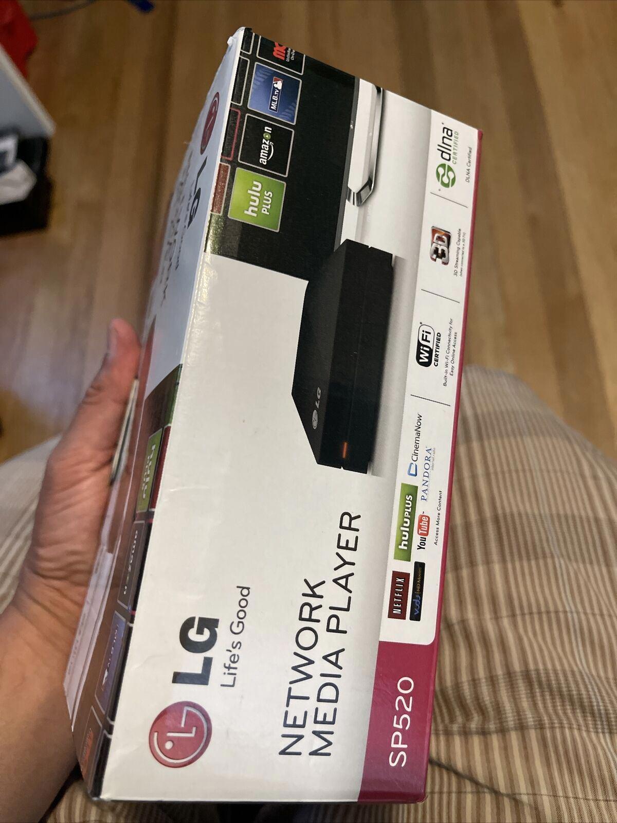 LG Life's Good Network Media Player Model SP520  No Remote