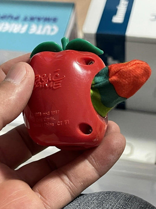 McDonalds Eric Carle THE VERY HUNGRY CATERPILLAR Finger Puppet  1996